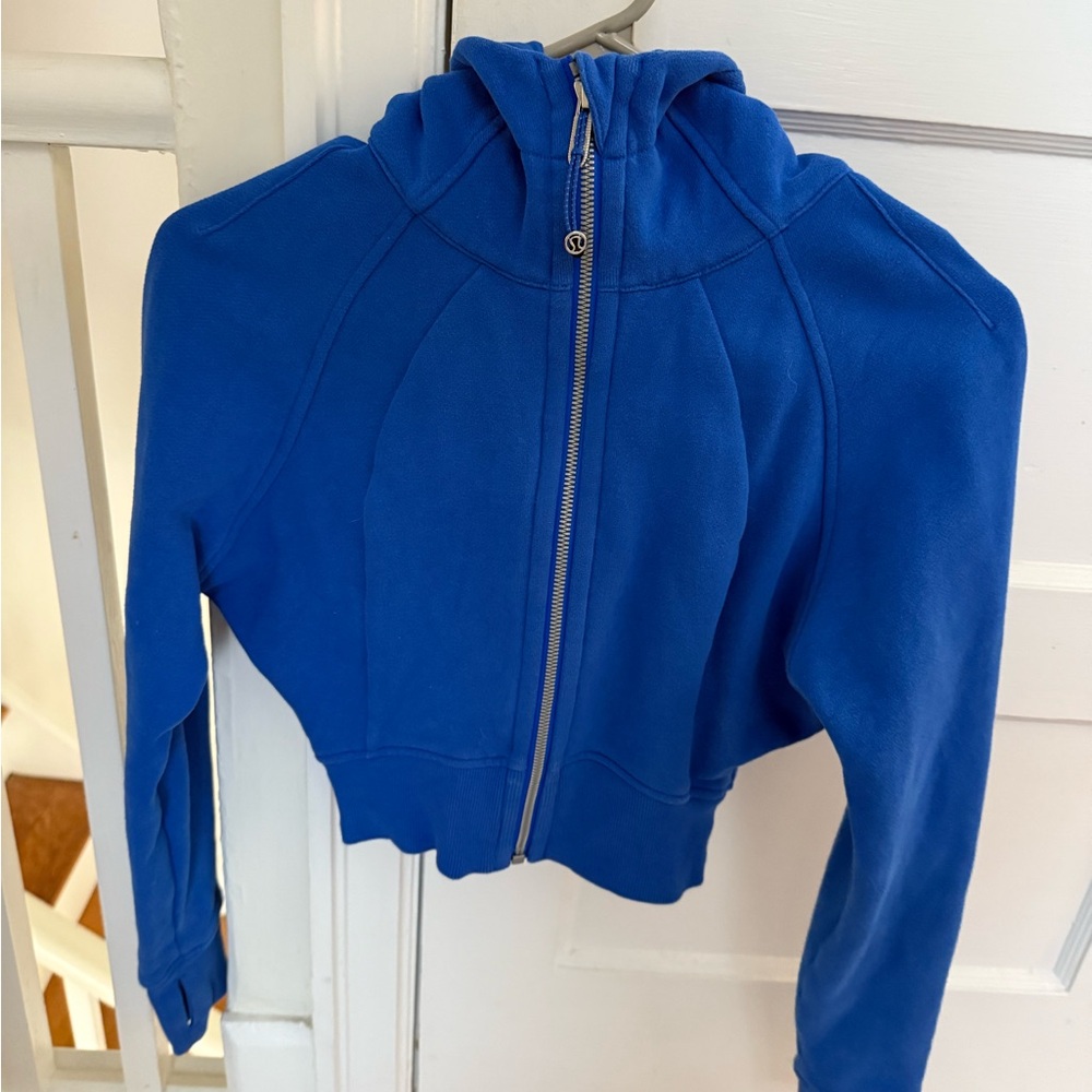 Lululemon scuba cropped hoodie size 2